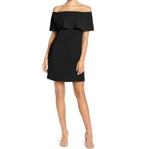 Charles Henry - Off-the-shoulder cocktail dress!